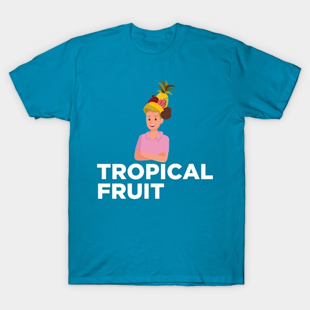 Tropical Fruit T-Shirt by JFCharles